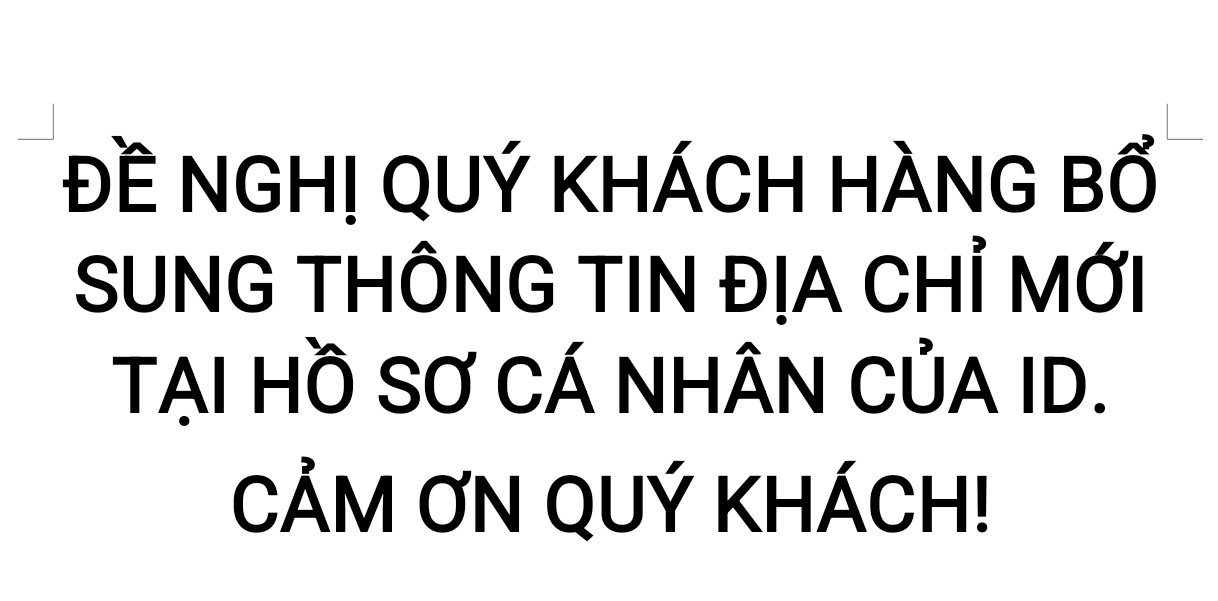 Thông báo